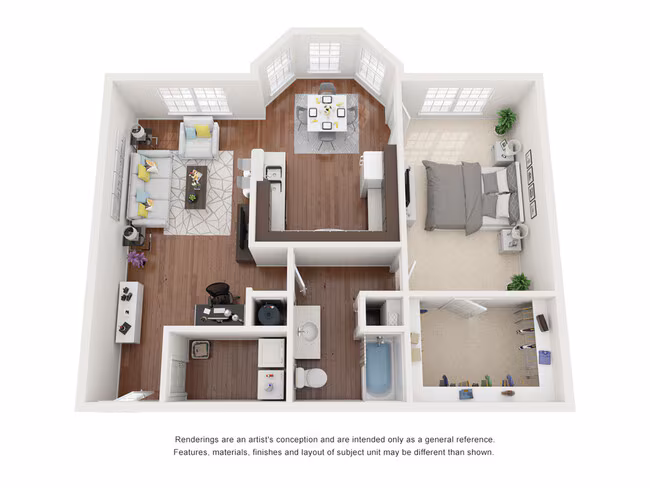 A1.P6 - Essential Housing Unit 0232 floor plan
